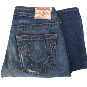 True Religion Bobby Low Rise Boot Cut Jean